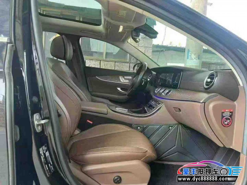 21年奔驰E轿车抵押车出售