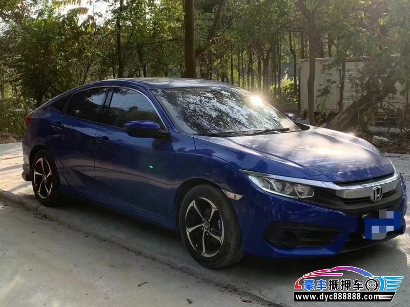 17年本田思域轿车抵押车出售