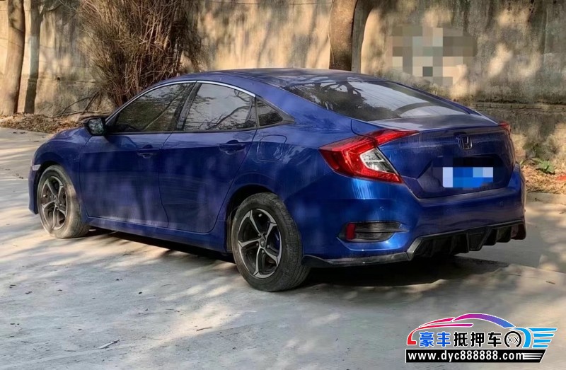 17年本田思域轿车抵押车出售