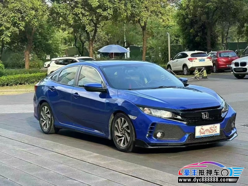 18年本田思域轿车抵押车出售