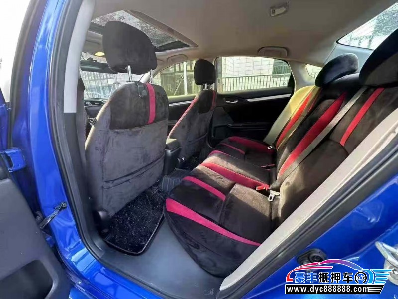 18年本田思域轿车抵押车出售