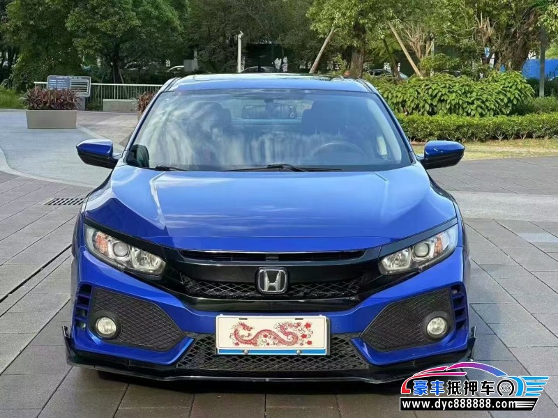18年本田思域轿车抵押车出售
