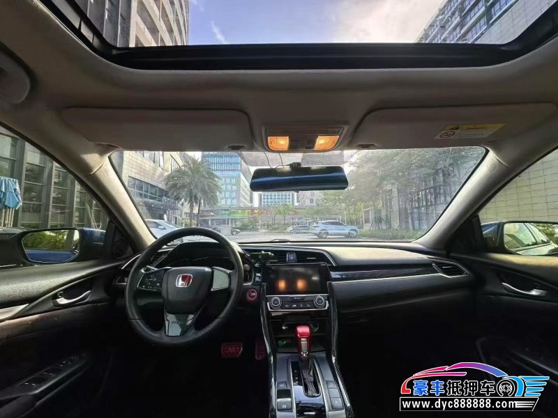 18年本田思域轿车抵押车出售