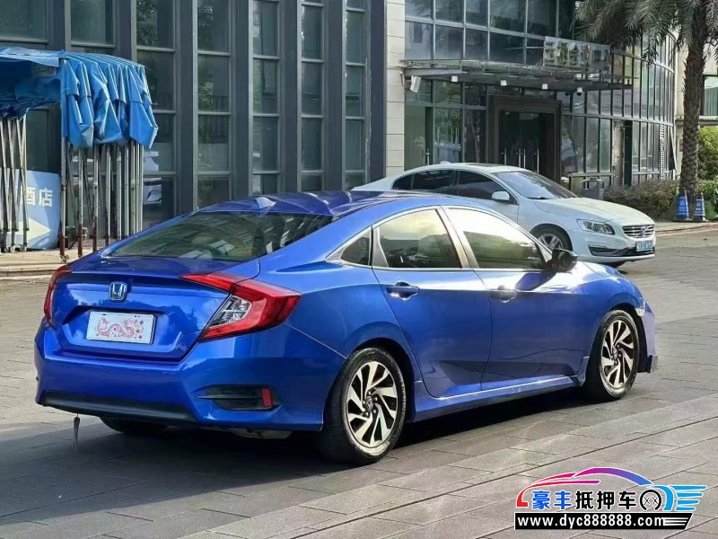 18年本田思域轿车抵押车出售