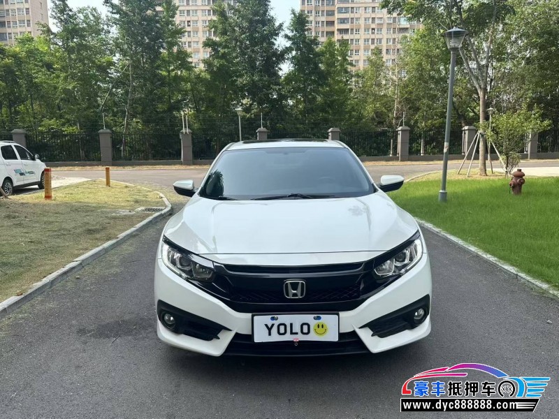 19年本田思域轿车抵押车出售