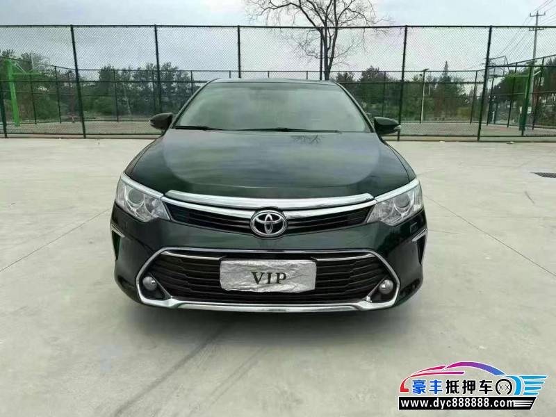 17年丰田凯美瑞轿车抵押车出售