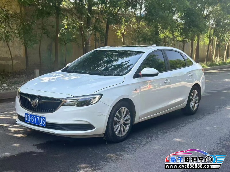 19年别克英朗轿车抵押车出售