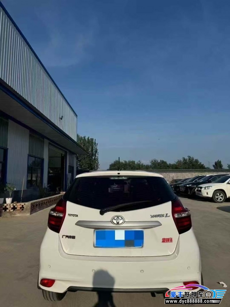 18年丰田YARiS L 致炫SUV抵押车出售