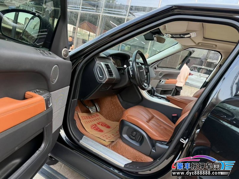 17年路虎揽胜运动版轿车抵押车出售