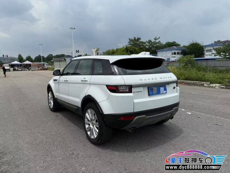 18年路虎揽胜极光轿车抵押车出售