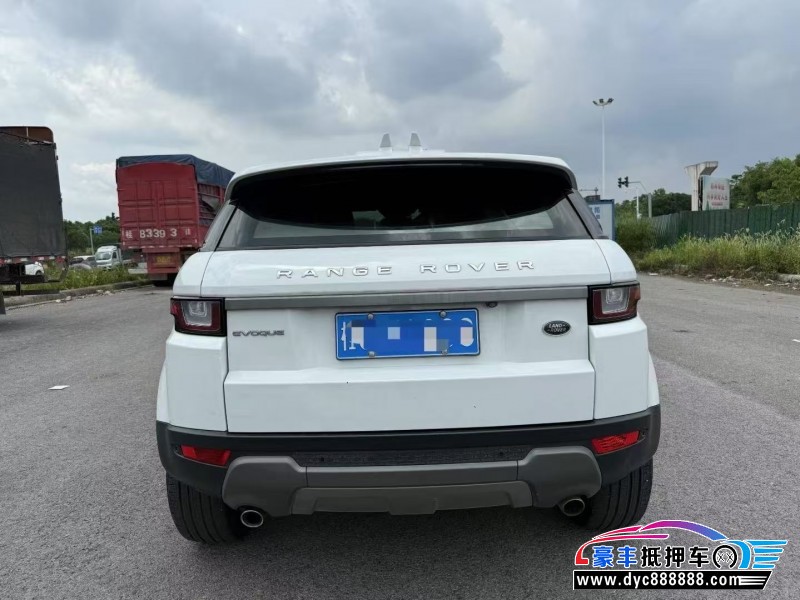 18年路虎揽胜极光轿车抵押车出售