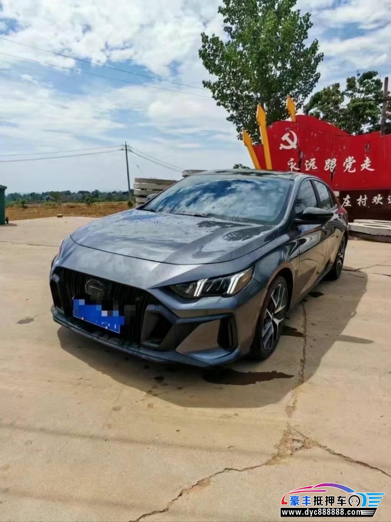 22年传祺影豹轿车抵押车出售