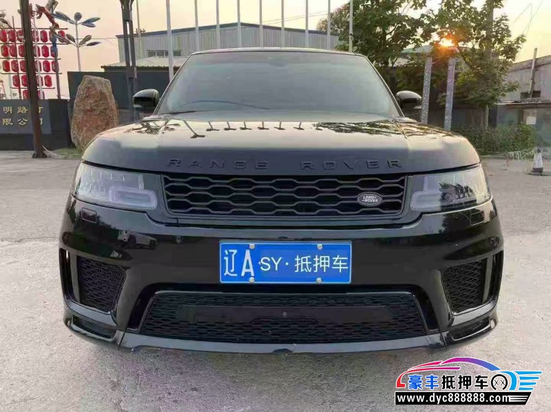 20年路虎揽胜运动轿车抵押车出售