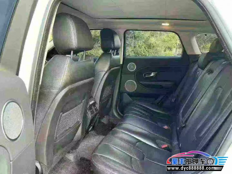 15年路虎揽胜极光轿车抵押车出售