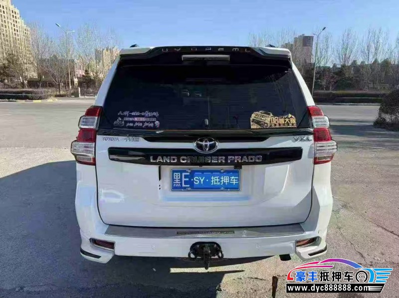 16年丰田普拉多（霸道）轿车抵押车出售