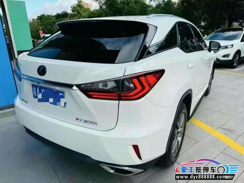 16年雷克萨斯RX轿车抵押车出售