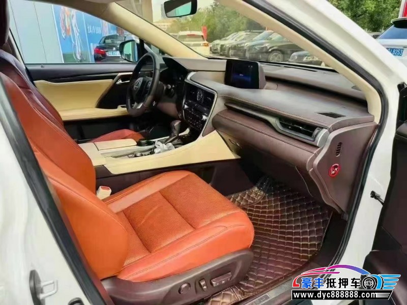 16年雷克萨斯RX轿车抵押车出售