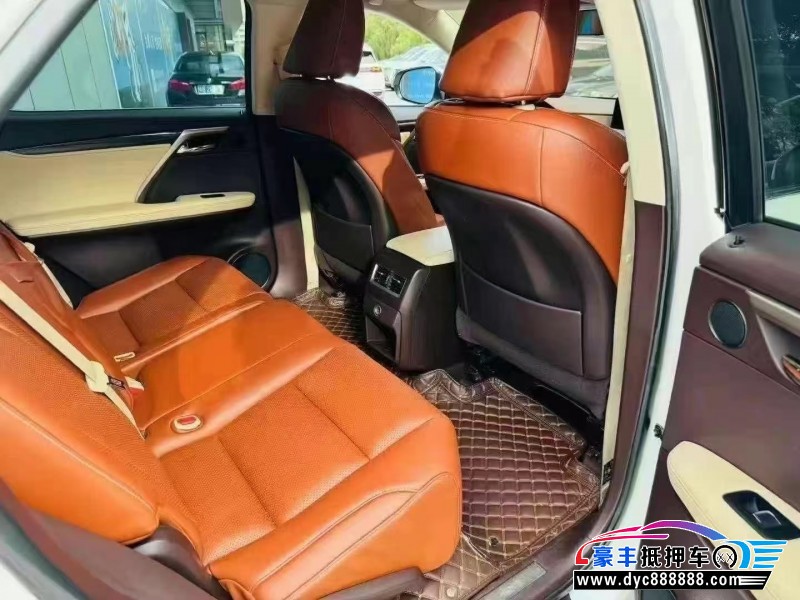 16年雷克萨斯RX轿车抵押车出售