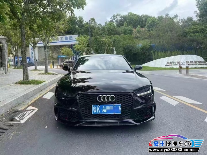 17年奥迪S7轿车抵押车出售