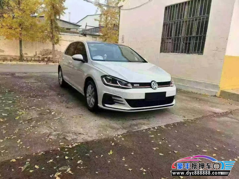 19年大众高尔夫轿车抵押车出售