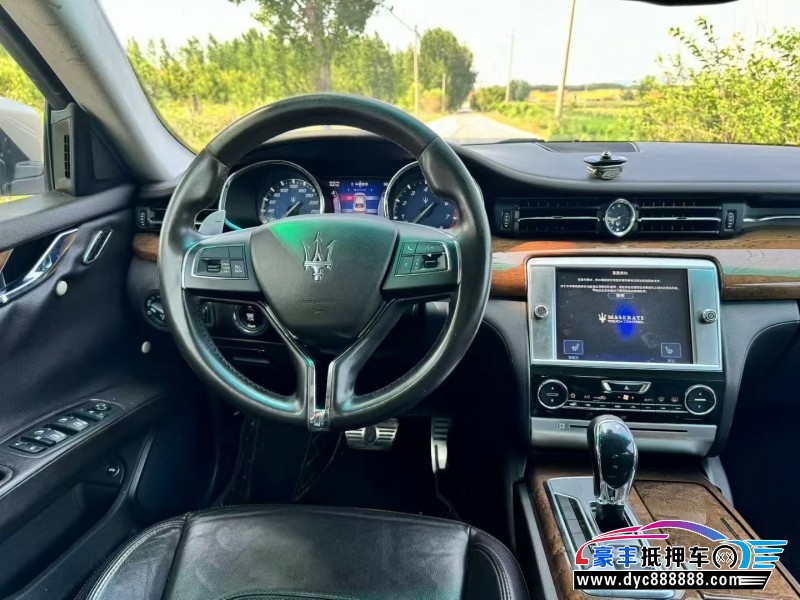 14年玛莎拉蒂总裁轿车抵押车出售