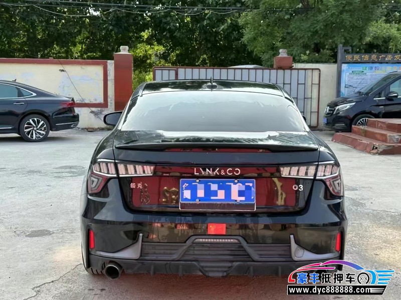 18年领克03轿车抵押车出售