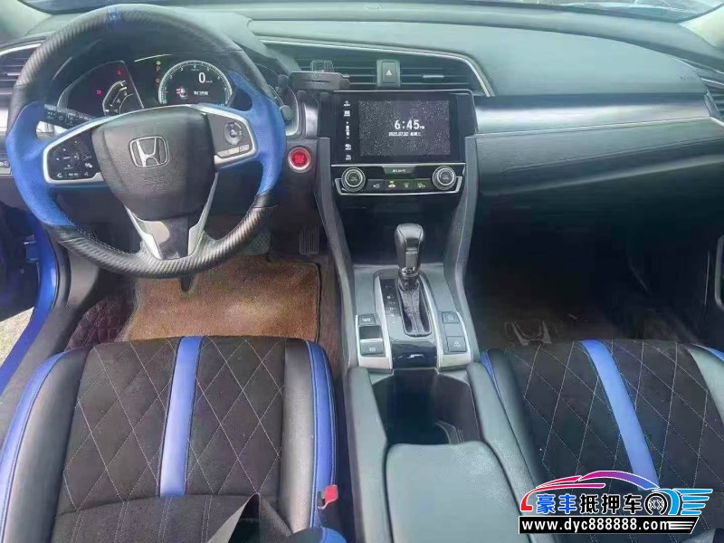 16年本田思域轿车抵押车出售