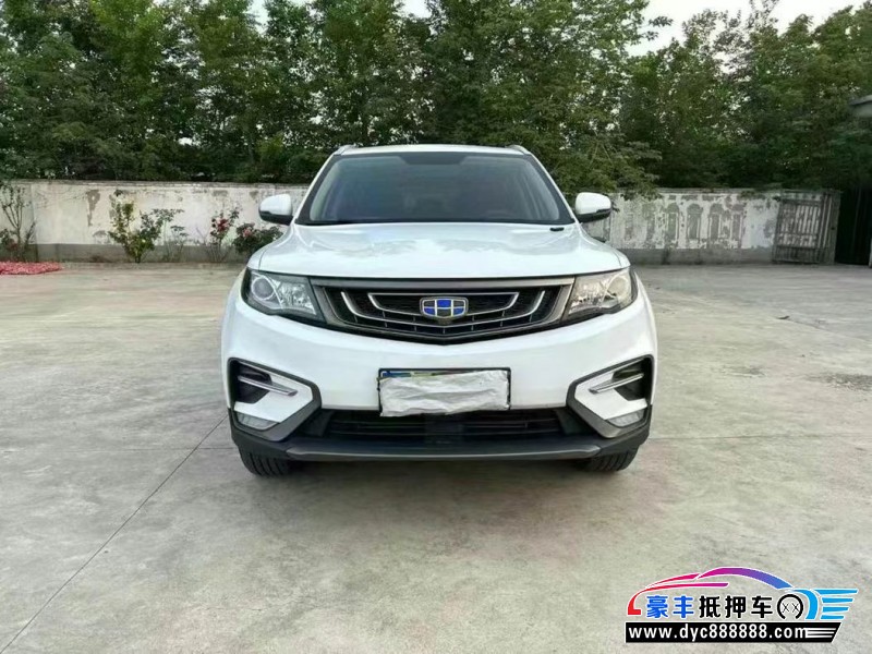 20年吉利博越轿车抵押车出售