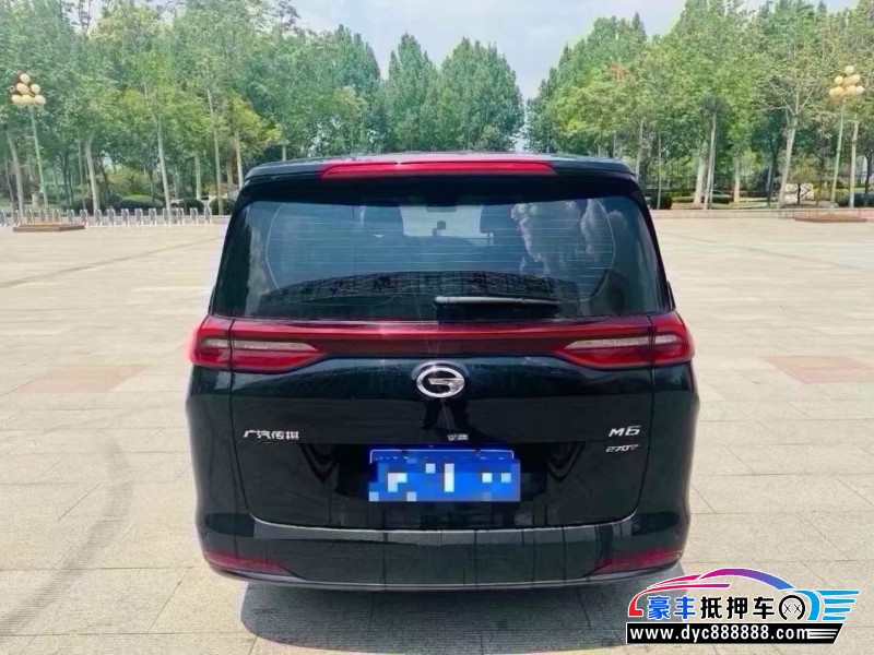 22年传祺m6轿车抵押车出售