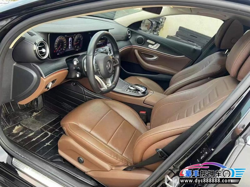 18年奔驰E轿车抵押车出售