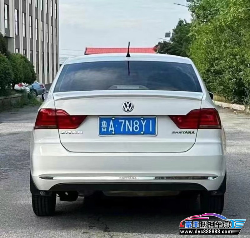 19年大众桑塔纳轿车抵押车出售