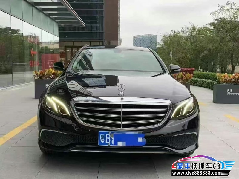 18年奔驰E轿车抵押车出售