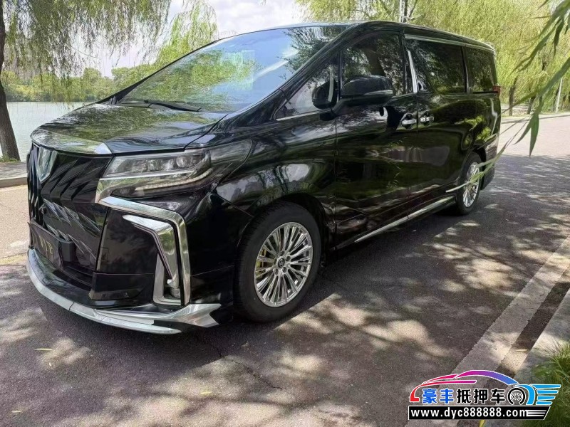 20年丰田埃尔法MPV抵押车出售