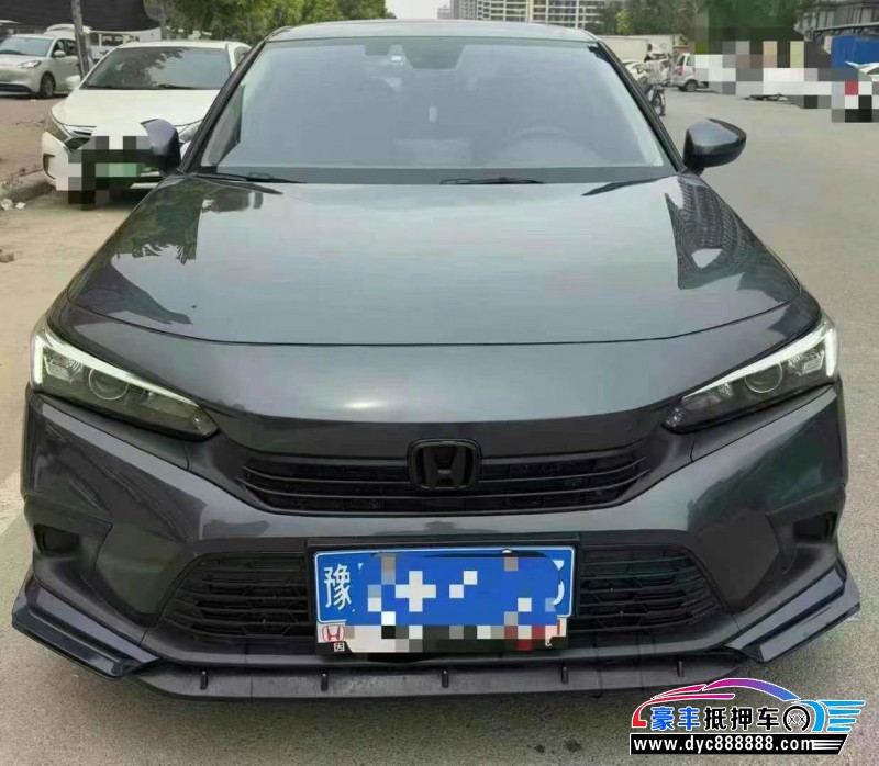 抵押车出售22年本田思域轿车