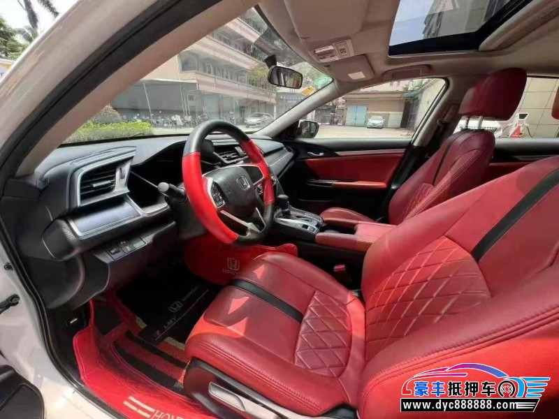 19年本田思域轿车抵押车出售