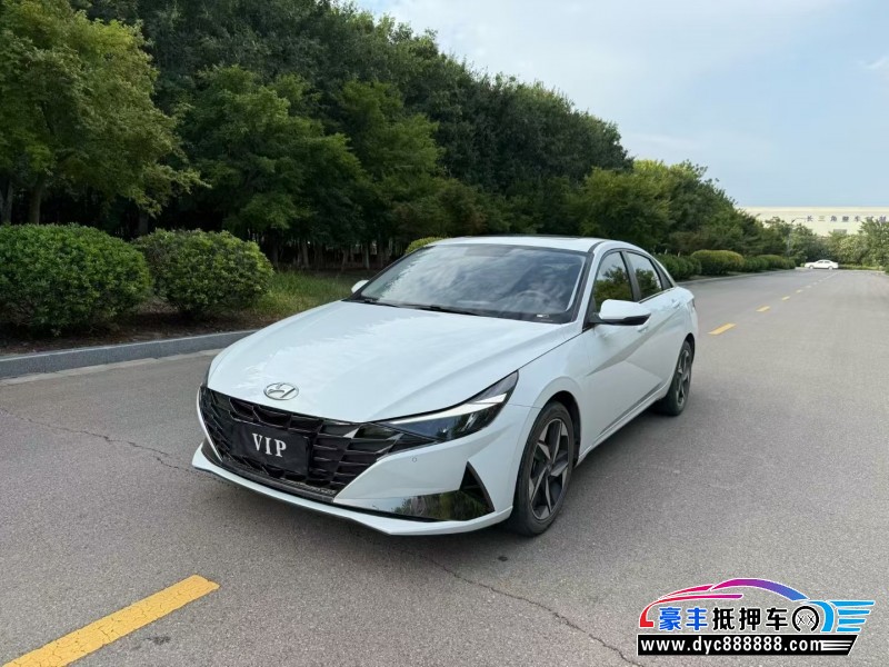 23年现代伊兰特轿车抵押车出售