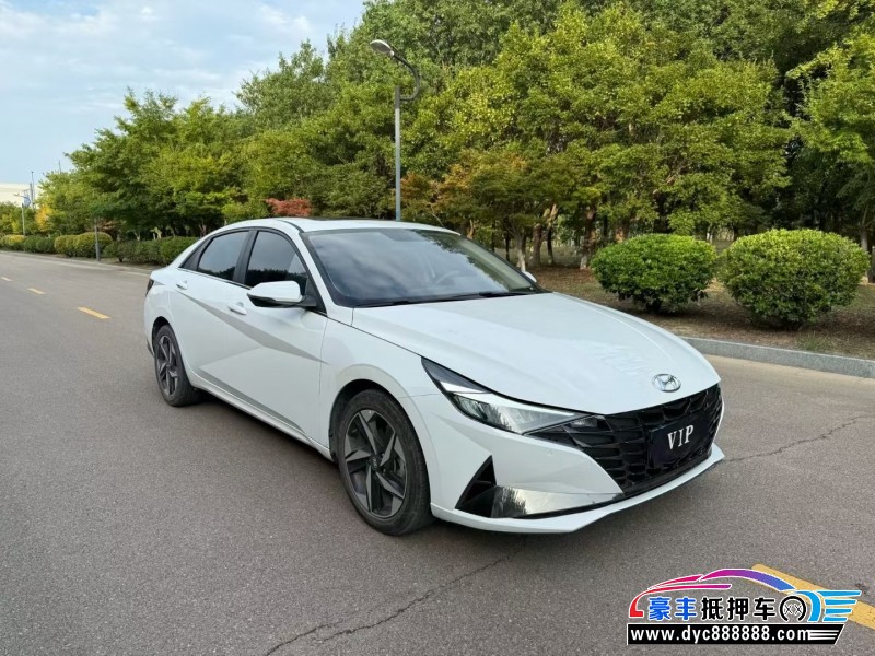 23年现代伊兰特轿车抵押车出售