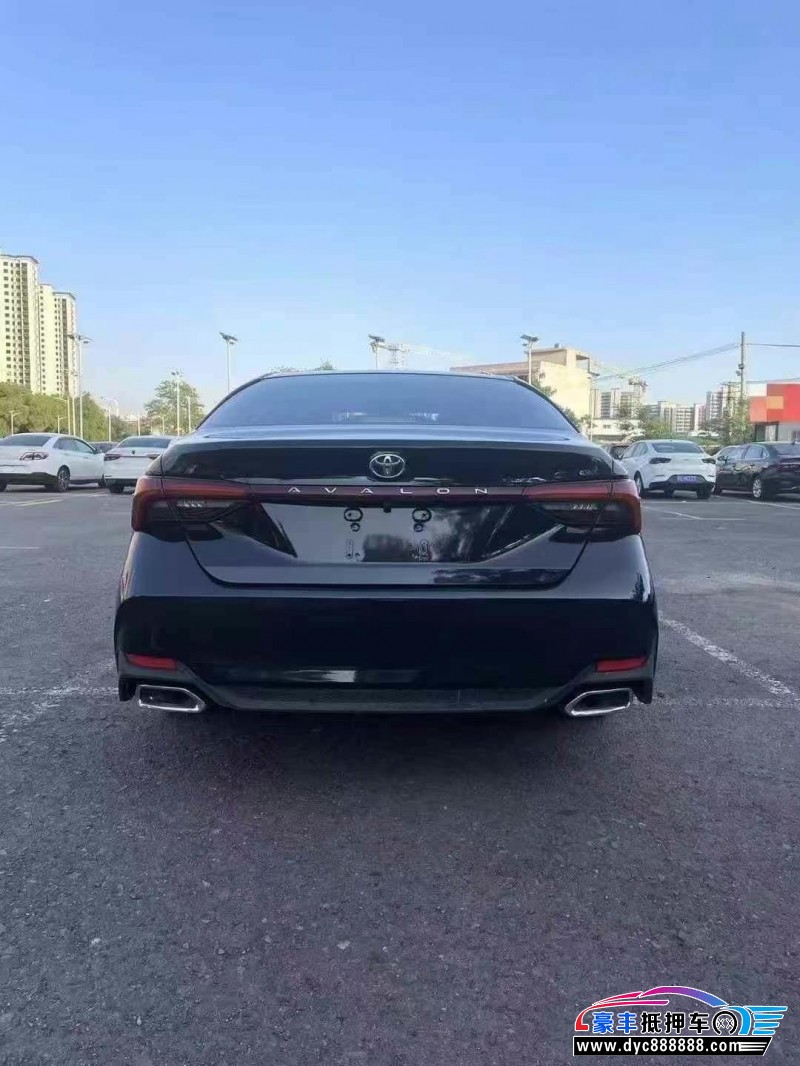 22年丰田亚洲龙轿车抵押车出售