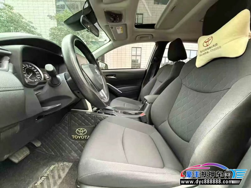 22年丰田卡罗拉轿车抵押车出售