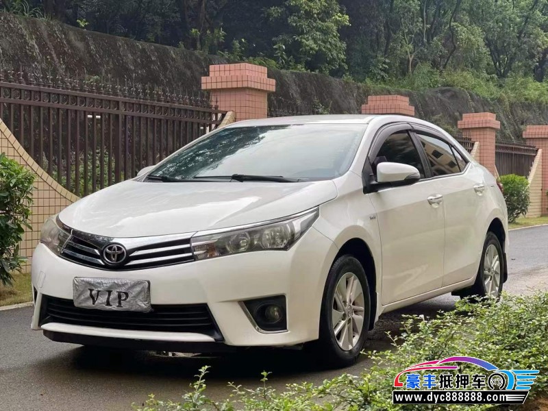 16年丰田卡罗拉轿车抵押车出售