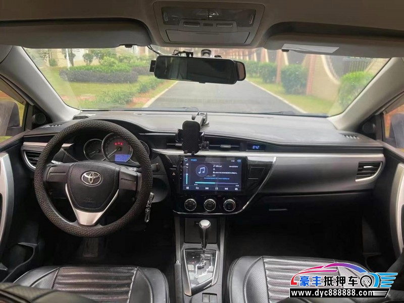 16年丰田卡罗拉轿车抵押车出售