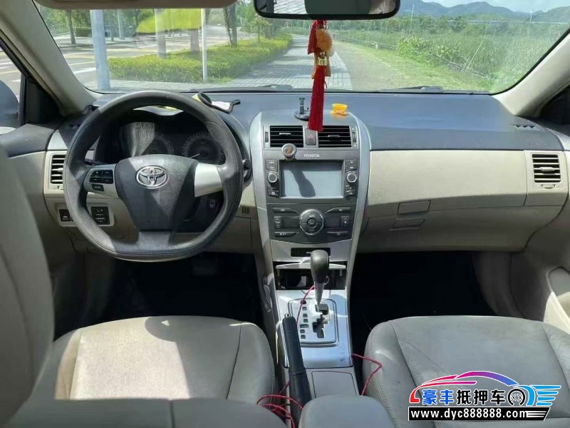 14年丰田卡罗拉轿车抵押车出售