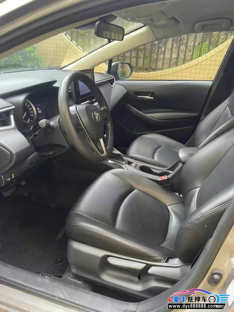 21年丰田卡罗拉轿车抵押车出售