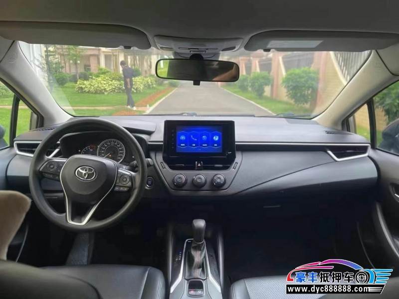 21年丰田卡罗拉轿车抵押车出售