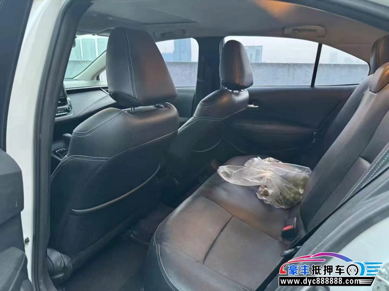 21年丰田卡罗拉轿车抵押车出售