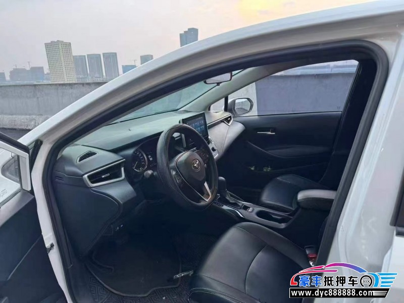 21年丰田卡罗拉轿车抵押车出售