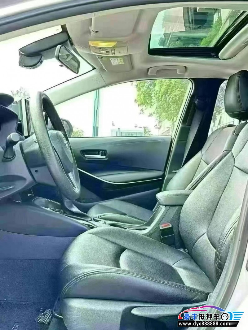 22年丰田卡罗拉轿车抵押车出售