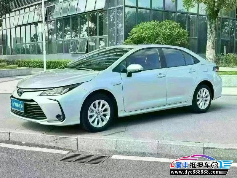 22年丰田卡罗拉轿车抵押车出售