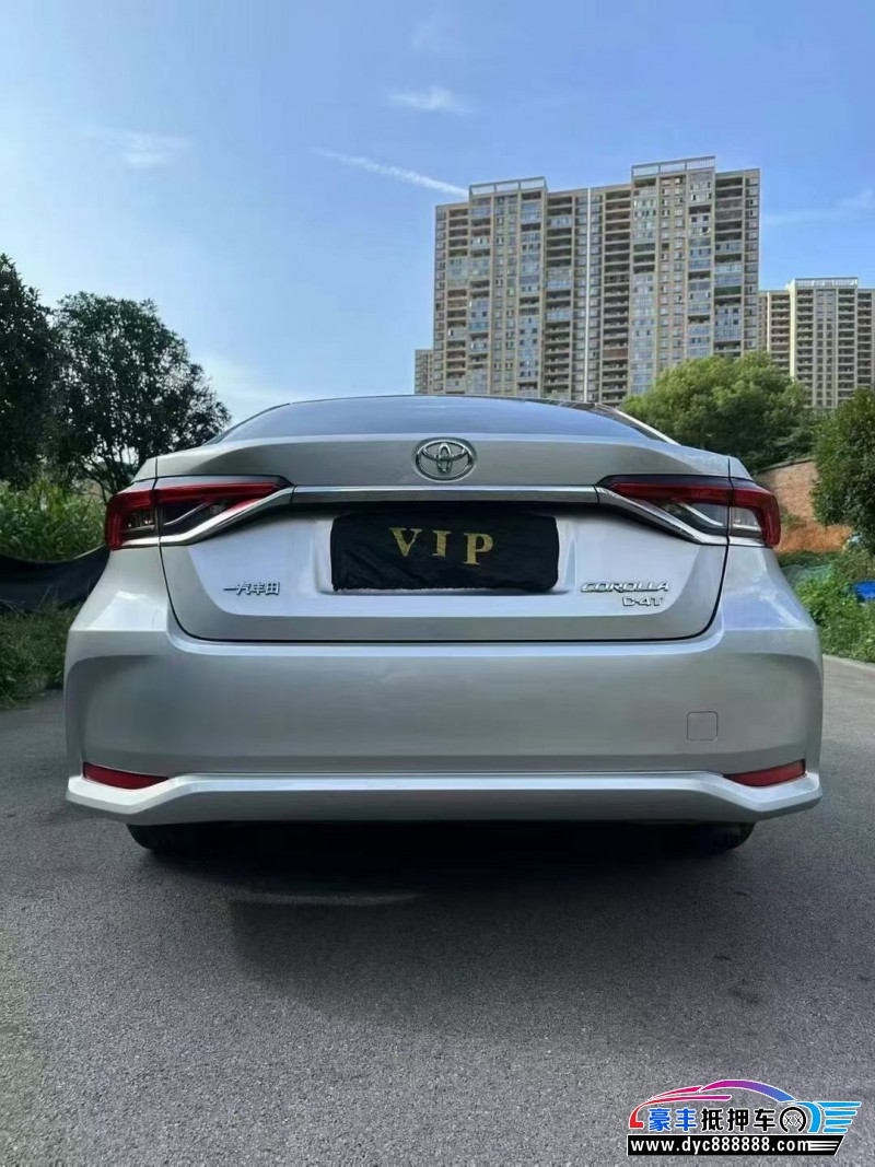 24年丰田卡罗拉轿车抵押车出售