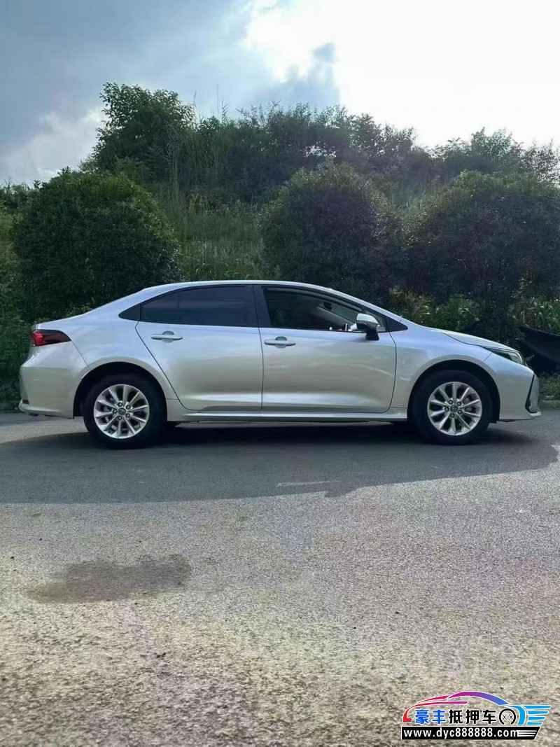 24年丰田卡罗拉轿车抵押车出售